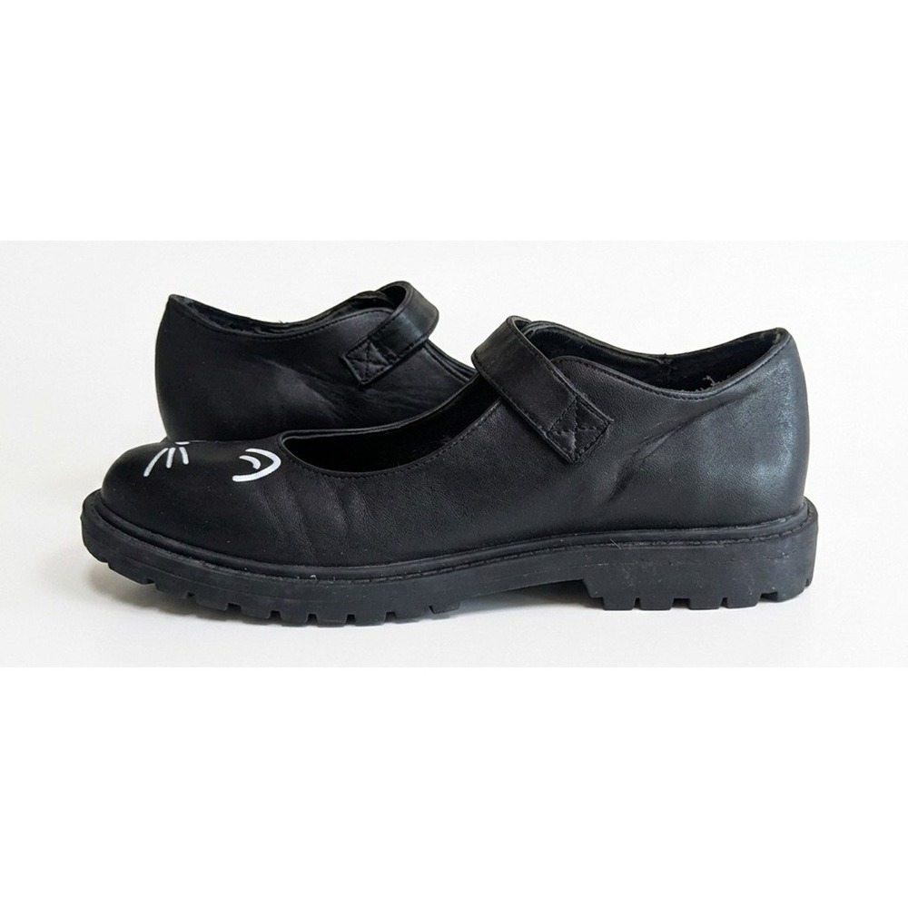Hot Topic Mary Jane Cat Face Shoes, Black, Silver Buckle, 13220950, Size 9 - Picture 10 of 13